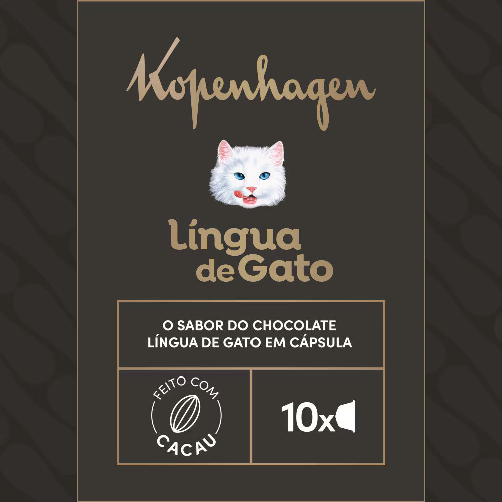 KOPENHAGEN LÍNGUA DE GATO 10 CÁPSULAS