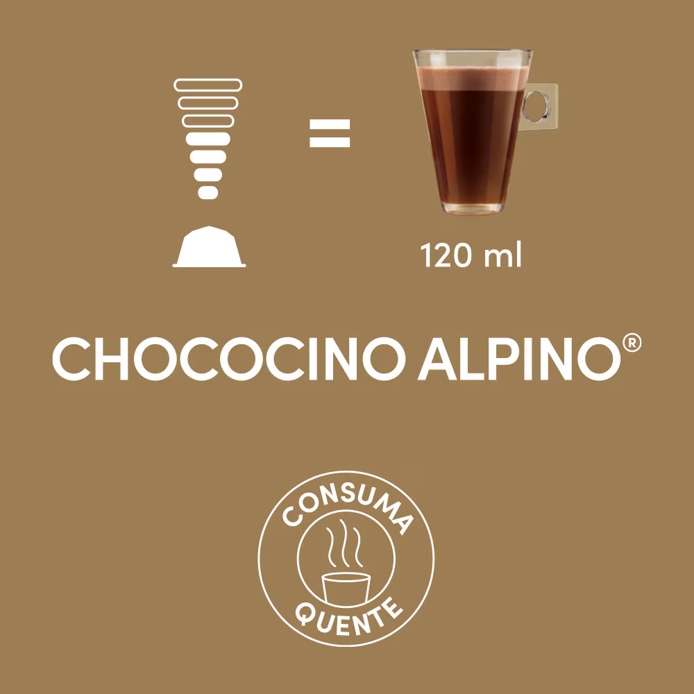 CHOCOCINO ALPINO 10 CÁPSULAS