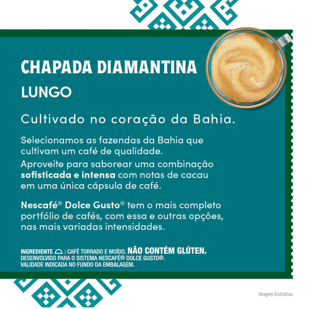 LUNGO CHAPADA DIAMANTINA 10 CÁPSULAS