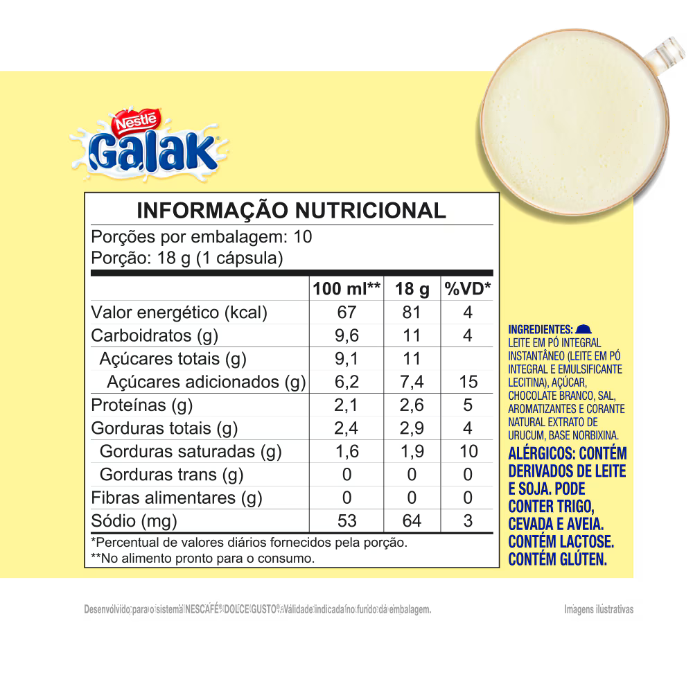 GALAK 10 CÁPSULAS