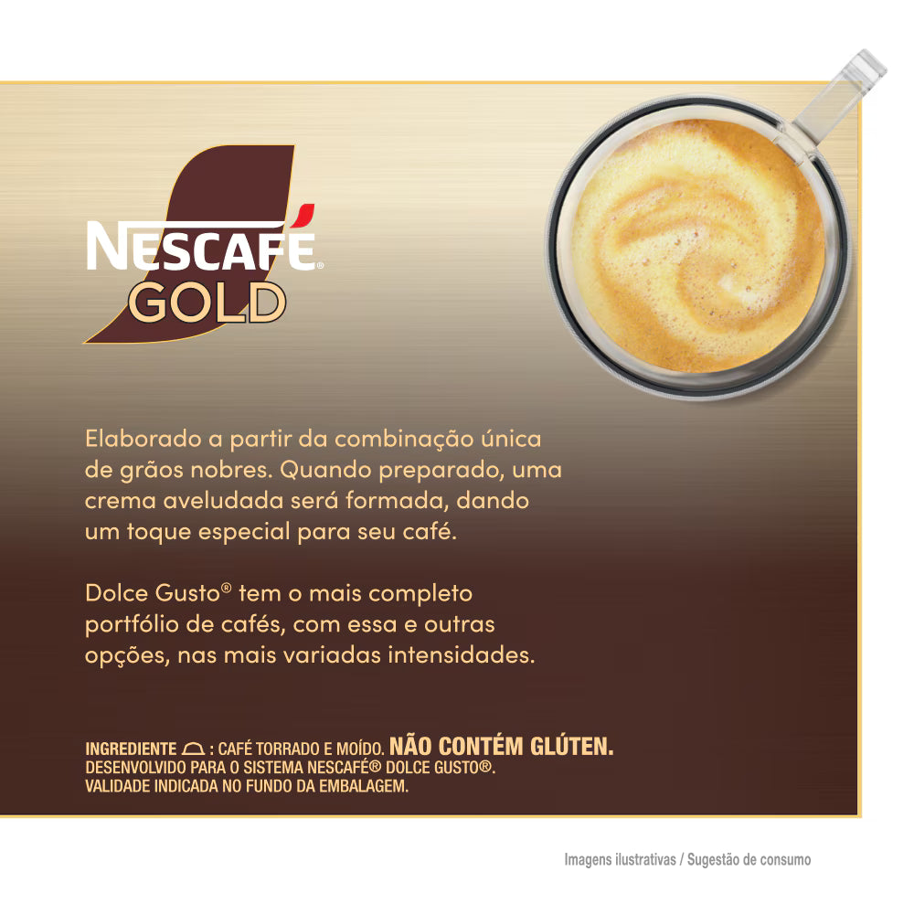 LUNGO NESCAFÉ GOLD 10 CÁPSULAS
