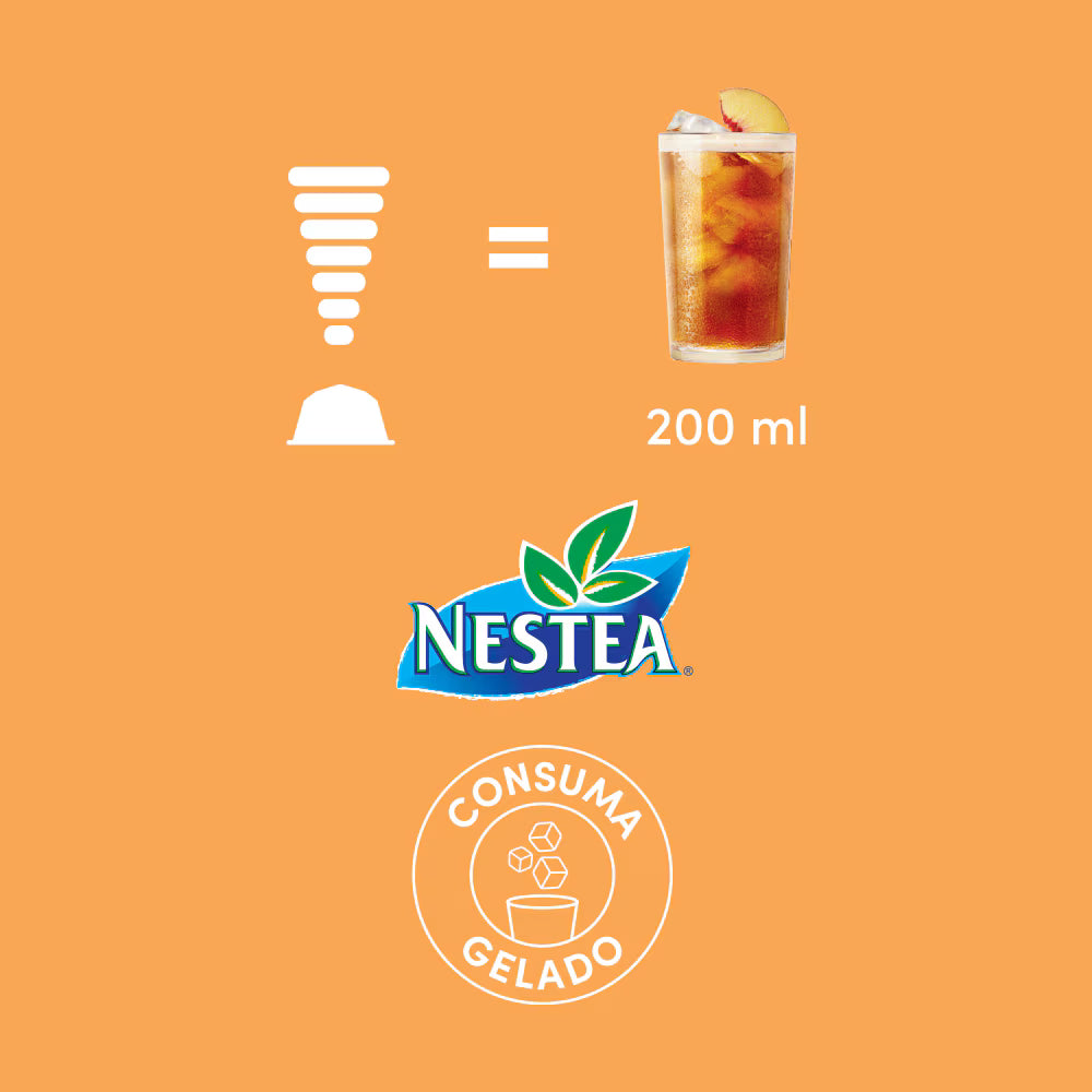 NESTEA® PÊSSEGO 10 CÁPSULAS