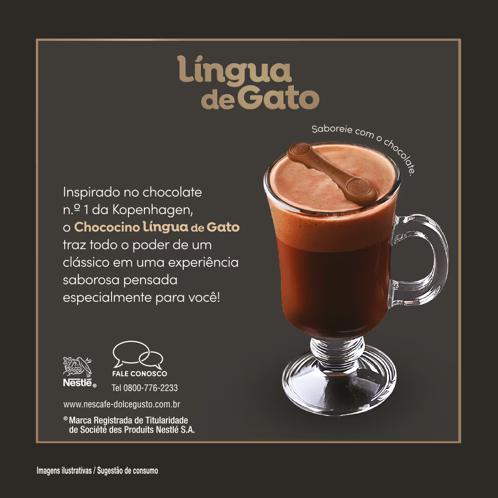 KOPENHAGEN LÍNGUA DE GATO 10 CÁPSULAS
