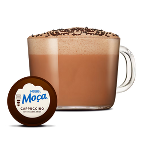 CAPPUCCINO MOÇA SABOR BRIGADEIRO 10 CÁPSULAS