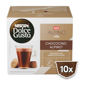 CHOCOCINO ALPINO 10 CÁPSULAS