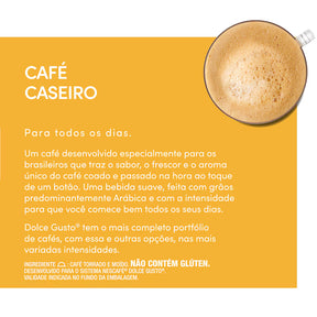 CAFÉ CASEIRO 10 CÁPSULAS