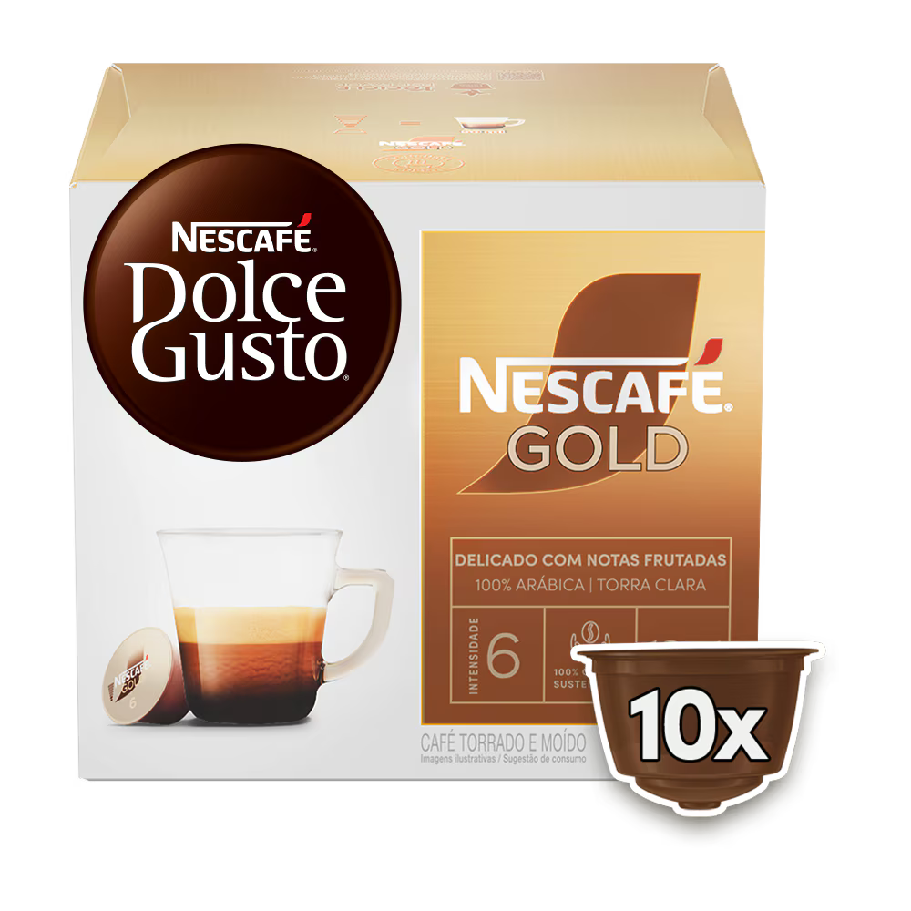 ESPRESSO NESCAFÉ GOLD 10 CÁPSULAS