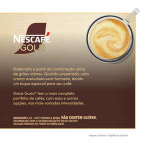 LUNGO NESCAFÉ GOLD 10 CÁPSULAS