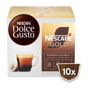 LUNGO NESCAFÉ GOLD 10 CÁPSULAS