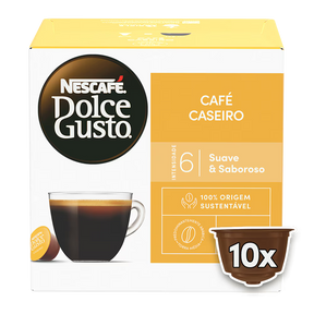 CAFÉ CASEIRO 10 CÁPSULAS