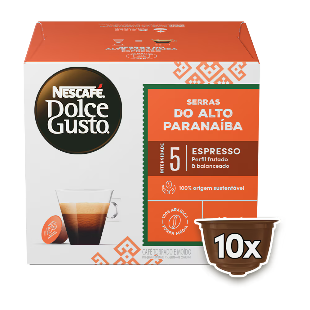 ESPRESSO SERRAS DO ALTO PARANAÍBA 10 CÁPSULAS